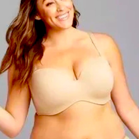 CACIQUE Convertible Unlined Underwire Bra Nude 1051729 Womens 42C - Picture 4 of 16